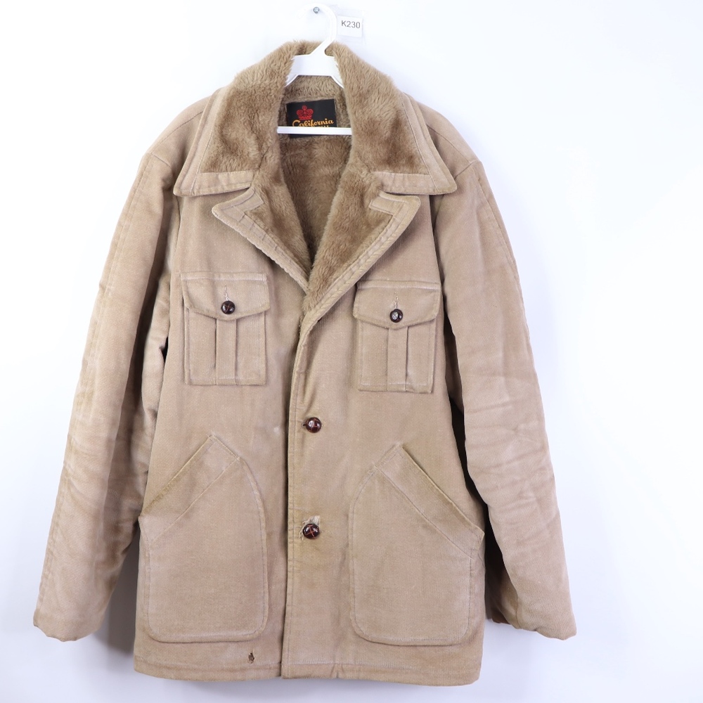 70s California Imperial Mens Large Corduroy Jacket